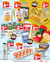 Gazetka promocyjna Topaz - Gazetka - Gazetka - ważna od 18.06 do 18.06.2025 - strona 13 - produkty: Top, Ser, Koc, Salami, Jaja, Jogurt, Activia, Margaryna, Delma, Flora, Kefir, Jaja z wolnego wybiegu