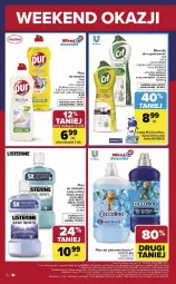 Gazetka promocyjna Carrefour - Gazetka Weekend okazji już od czwartku! - Gazetka - ważna od 28.02 do 28.02.2026 - strona 6 - produkty: Pur, Cif, Coccolino, Płyn do płukania jamy ustnej, Listerine, Mleczko, Płyn do płukania, Fa