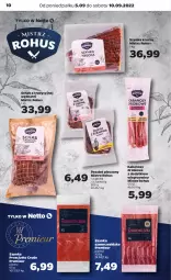 Gazetka promocyjna Netto - Artykuły spożywcze - Gazetka - ważna od 10.09 do 10.09.2022 - strona 10 - produkty: Piec, Prosciutto, Pasztet, Szynka, Kabanos
