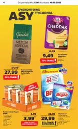 Gazetka promocyjna Netto - Artykuły spożywcze - Gazetka - ważna od 10.09 do 10.09.2022 - strona 4 - produkty: Kurczak, Cheddar, Ser, Kawa ziarnista, Proszek do prania, Kawa, Mlekovita, Bryza, Kapsułki do prania, Mleko