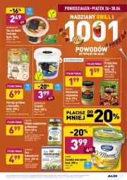 Gazetka promocyjna Aldi - Gazetka - ważna od 30.04 do 30.04.2021 - strona 13 - produkty: Sałatka, Pierogi, Sos, Ser, Mus, HELCOM, Oliwki, Tera, Sałatka warzywna, Sałat, Przyprawy, Grill, Kamis, Kasza, Musztarda, Lisner