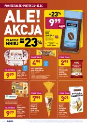 Gazetka promocyjna Aldi - Gazetka - ważna od 30.04 do 30.04.2021 - strona 14 - produkty: Kawa rozpuszczalna, Por, Gra, Cukier, Migdały, Słonecznik turecki, Stek, Kawa, Słonpol, Tera, Snickers, Lody, Kakao, Fa