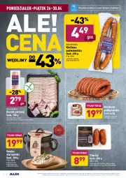 Gazetka promocyjna Aldi - Gazetka - ważna od 30.04 do 30.04.2021 - strona 4 - produkty: Kiełbasa podwawelska, Lodówka, Tera, Wawel, Smalec, Boczek, Kiełbasa, Mięso wieprzowe, Mięso