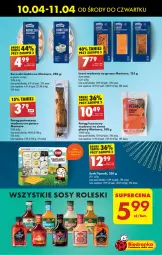 Gazetka promocyjna Biedronka - Od czwartku - Gazetka - ważna od 17.04 do 17.04.2024 - strona 35 - produkty: Sos, Sushi, Pstrąg, Koreczki śledziowe, Olej