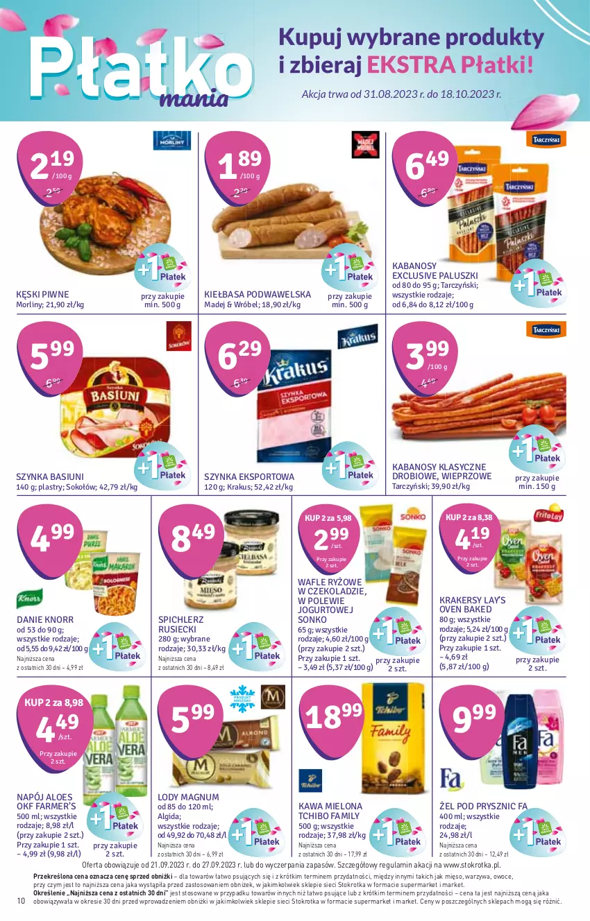 Gazetka promocyjna Stokrotka - Supermarket - ważna 21.09 do 27.09.2023 - strona 14 - produkty: Mięso, Owoce, Sos, Warzywa