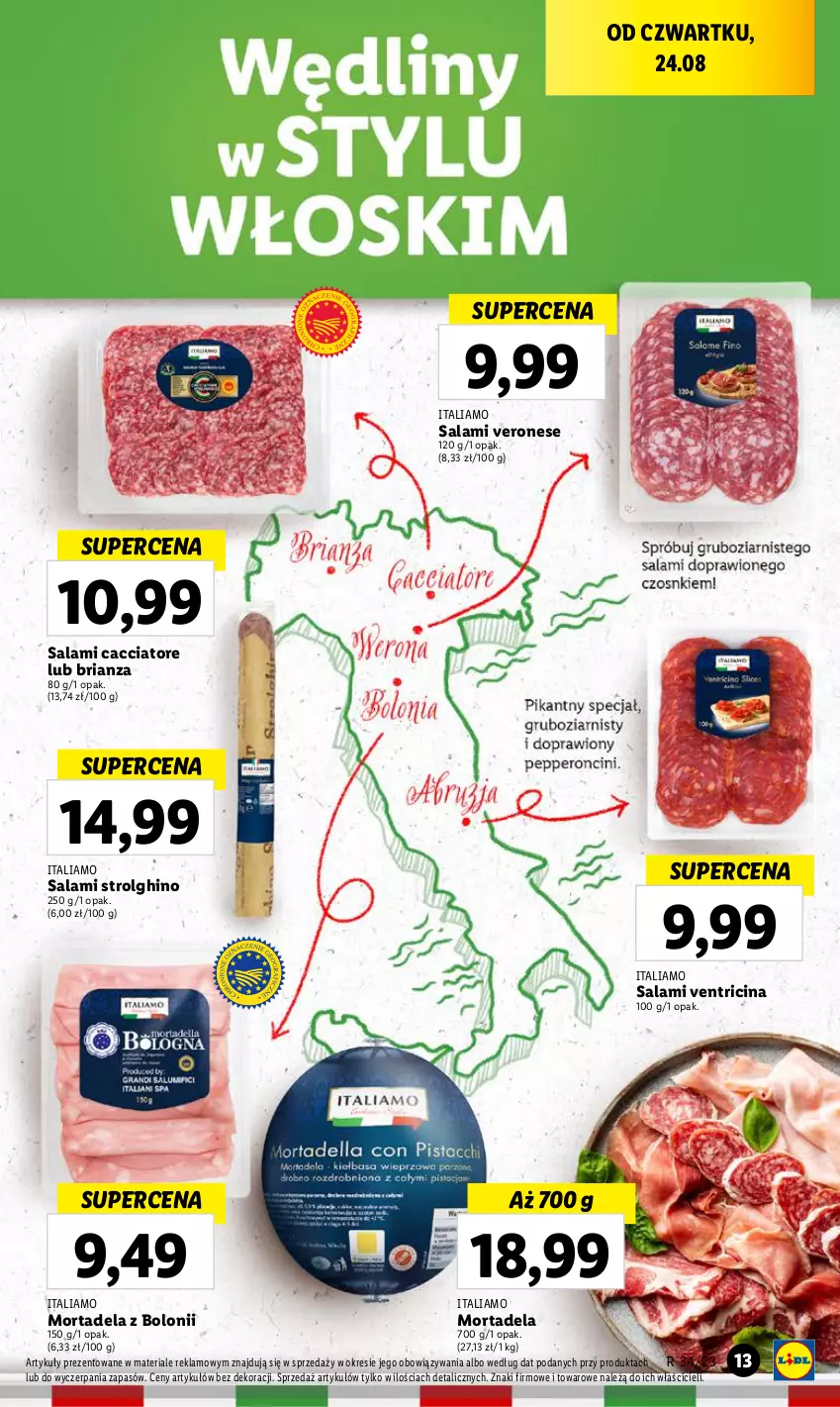 Gazetka promocyjna Lidl - GAZETKA - ważna 24.08 do 27.08.2023 - strona 31 - produkty: LG, Salami