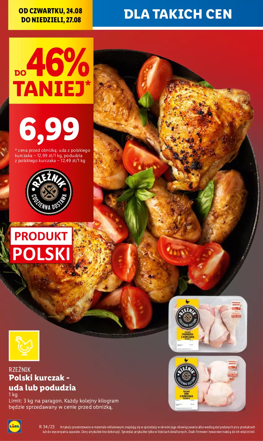 Gazetka promocyjna Lidl - GAZETKA - ważna 24.08 do 27.08.2023 - strona 4 - produkty: Gra, Kurczak, Olej