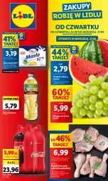 Gazetka promocyjna Lidl - GAZETKA - Gazetka - ważna od 27.08 do 27.08.2023 - strona 1 - produkty: Kurczak, Gra, Coca-Cola, Pilos, Olej rzepakowy, Arbuz, Wino, Masło, Olej
