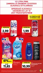 Gazetka promocyjna Lidl - GAZETKA - Gazetka - ważna od 27.08 do 27.08.2023 - strona 19 - produkty: Warka, Silan, Płyn do płukania, Nivea