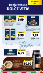 Gazetka promocyjna Lidl - GAZETKA - Gazetka - ważna od 27.08 do 27.08.2023 - strona 41 - produkty: Ciastka, Ser, Kawa ziarnista, Ricotta, Kawa, Deser