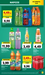 Gazetka promocyjna Lidl - GAZETKA - Gazetka - ważna od 27.08 do 27.08.2023 - strona 55 - produkty: Sok, Mus, Gin, 7up, Mirinda, Kawa, Coca-Cola, Napoje, Pepsi, Limonka, Herbata, Gres, Napój, Mięta, Nestea, Fa