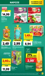 Gazetka promocyjna Lidl - GAZETKA - Gazetka - ważna od 27.08 do 27.08.2023 - strona 57 - produkty: Dawtona, Sok, Por, Mus, Gra, Inka, Kaktus, Napoje, Leon, Kubuś, Mango, Psi Patrol, Hortex