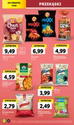 Gazetka promocyjna Lidl - GAZETKA - Gazetka - ważna od 27.08 do 27.08.2023 - strona 60 - produkty: Ryż, Chipsy, Chrupki, Wafle, Przysnacki, Lay’s