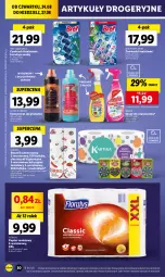 Gazetka promocyjna Lidl - GAZETKA - Gazetka - ważna od 27.08 do 27.08.2023 - strona 68 - produkty: Sos, Spray do czyszczenia, Papier, Zawieszki, Bref, Papier toaletowy, Ręcznik, Rolki, Chusteczki, Flora