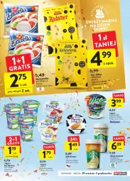 Gazetka promocyjna Intermarche - Gazetka Intermarche - Gazetka - ważna od 05.10 do 05.10.2022 - strona 23 - produkty: Mozzarella, Ser, Zott, Jogurt, Zottarella, Burger, Bakoma, Zott Primo, Napój