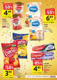 Gazetka promocyjna Intermarche - Gazetka Intermarche - Gazetka - ważna od 05.10 do 05.10.2022 - strona 9 - produkty: Chipsy, Pasta do zębów, Crunchips, Pudliszki, Colgate, Pomidory, LG