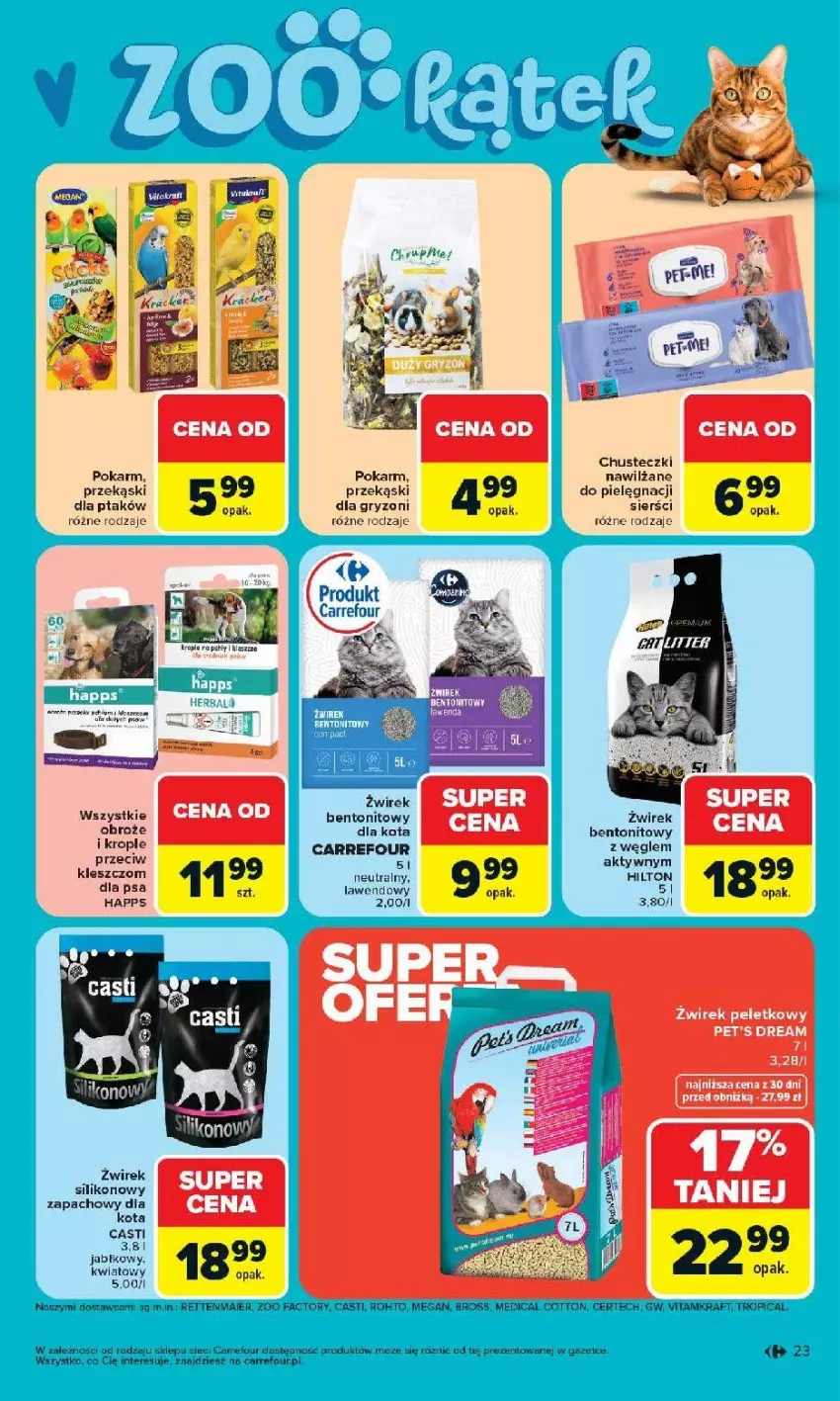 Gazetka promocyjna Carrefour - Gazetka Łap super okazje od poniedziałku! - ważna 27.04 do 09.05.2026 - strona 23 - produkty: Chusteczki, Fa, Gry, Tropical
