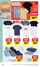 Gazetka promocyjna Carrefour - Gazetka Łap super okazje od poniedziałku! - Gazetka - ważna od 09.05 do 09.05.2026 - strona 28 - produkty: Klapki, T-shirt