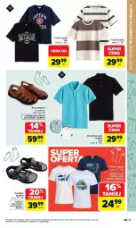 Gazetka promocyjna Carrefour - Gazetka Łap super okazje od poniedziałku! - Gazetka - ważna od 09.05 do 09.05.2026 - strona 29 - produkty: Buty, Sandał, T-shirt, Fa