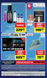Gazetka promocyjna Carrefour - Gazetka Łap super okazje od poniedziałku! - Gazetka - ważna od 09.05 do 09.05.2026 - strona 32 - produkty: Top, Sok, Por, Gra, Kosz, Sencor, Tran, Tefal, Pepsi, Syrop, Telewizor, Fa
