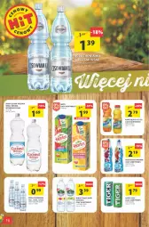 Gazetka promocyjna Arhelan - Gazetka - Gazetka - ważna od 03.05 do 03.05.2022 - strona 16 - produkty: Sok, Mus, Ice tea, Tiger, Szyna, Kubuś Waterrr, Kubuś, Woda, Napój, Cisowianka, Nestea, Hortex