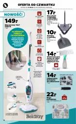Gazetka promocyjna Netto - Gazetka non food - Gazetka - ważna od 29.05 do 29.05.2021 - strona 10 - produkty: Odkurzacz, Mop, Przewód, Mop parowy, Myjka do okien, Waga łazienkowa, Waga, Dywan