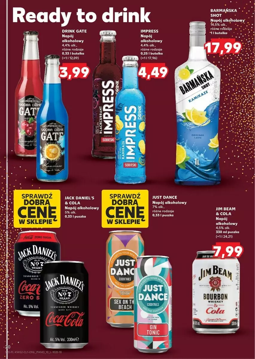 Gazetka promocyjna Kaufland - ważna 27.12.2024 do 08.01.2025 - strona 13 - produkty: Jack Daniel's, Napój