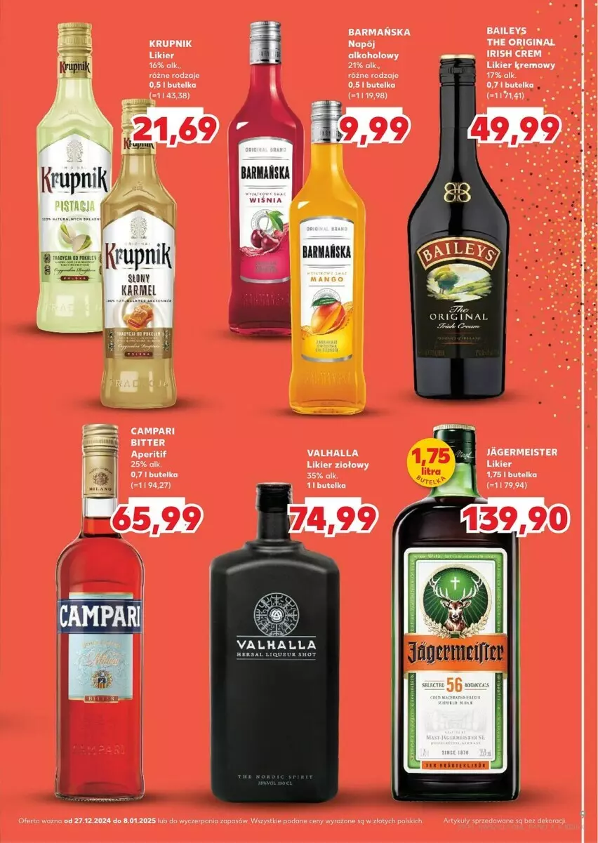 Gazetka promocyjna Kaufland - ważna 27.12.2024 do 08.01.2025 - strona 36 - produkty: Likier