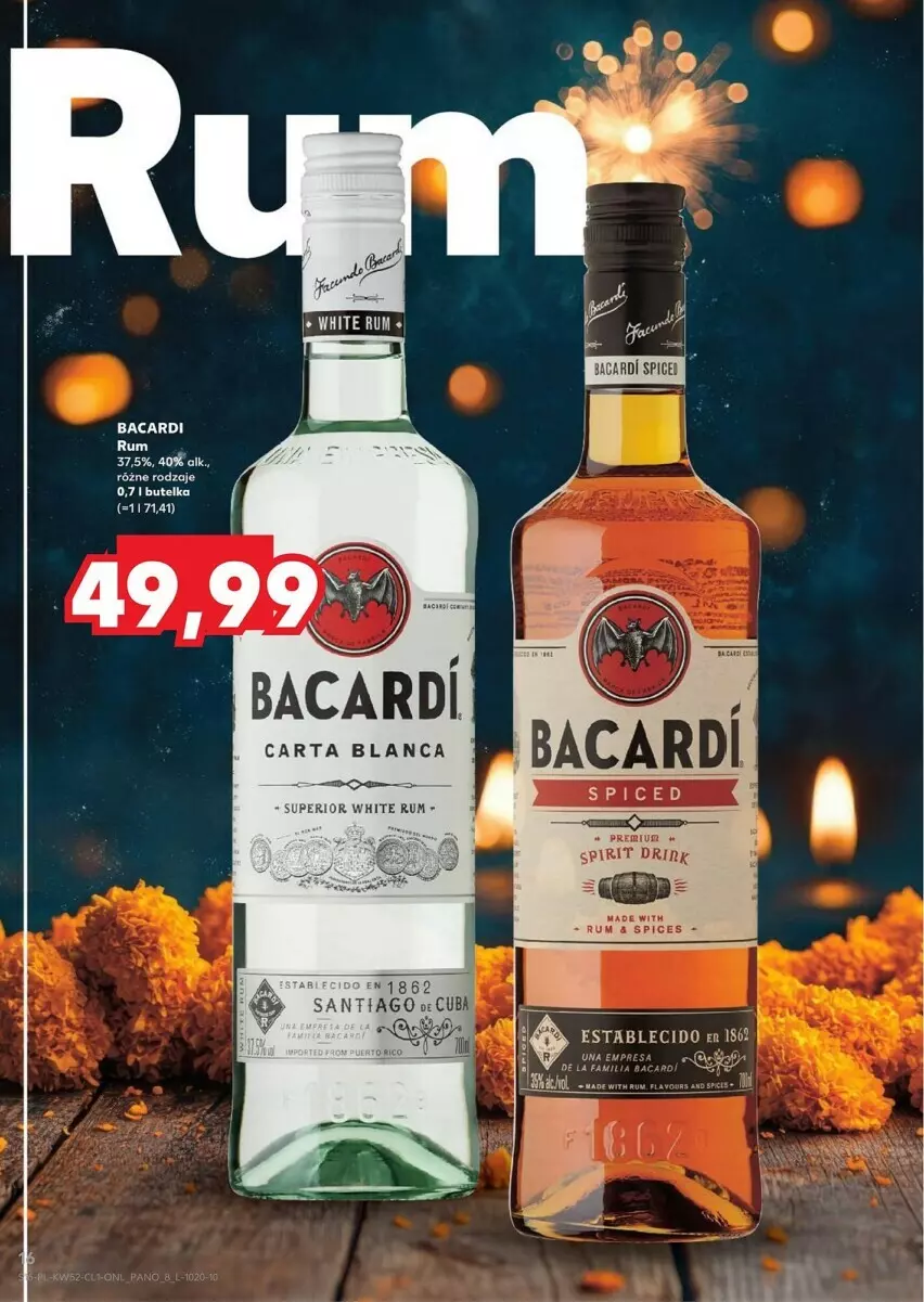 Gazetka promocyjna Kaufland - ważna 27.12.2024 do 08.01.2025 - strona 8 - produkty: Bacardi