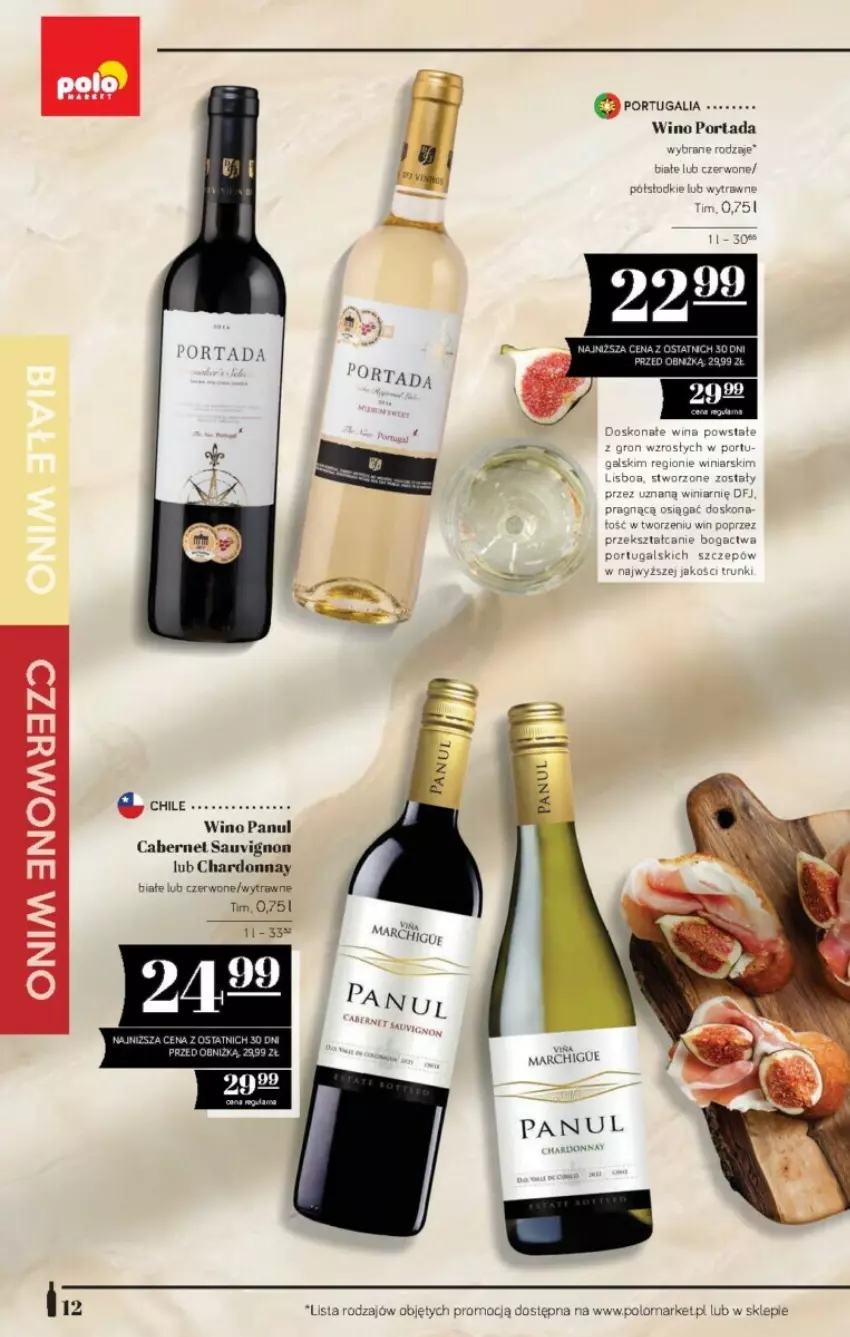 Gazetka promocyjna PoloMarket - ważna 22.11 do 12.12.2024 - strona 4 - produkty: Chardonnay, Por, Portada, Wino