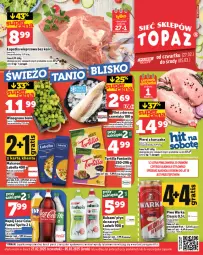 Gazetka promocyjna Topaz - Gazetka - Gazetka - ważna od 05.03 do 05.03.2025 - strona 1 - produkty: Piwo, Kurczak, Lubella, Ludwik, Por, Bell, Tortilla, Warka, Bella, Wino, Waga