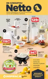 Gazetka promocyjna Netto - Od Czwartku - Gazetka - ważna od 25.03 do 25.03.2026 - strona 1 - produkty: Top, Blender ręczny, Blender, Maszynka do mielenia, Rozdrabniacz, Kuchnia, Sito, Trzepaczka, Taca, Warka, Szynka, Maszynka, Zelmer, Kubek, Waga