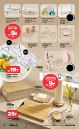 Gazetka promocyjna Netto - Od Czwartku - Gazetka - ważna od 25.03 do 25.03.2026 - strona 2 - produkty: Dzbanek, Papier, Chlebak, Garnek, Wieszak, Stojak, Kosz, Suszarka do naczyń, Podkładka, Ręcznik, Półka, Suszarka, Szklanka, Chleb, Drzwi, Podkład