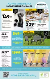 Gazetka promocyjna Biedronka - Okazje tygodnia od 04.05 - Gazetka - ważna od 17.04 do 17.04.2023 - strona 24 - produkty: Sok, Gra, Stolik, Golarka, , Talerz, Hulajnoga, Hulajnoga elektryczna, Fa