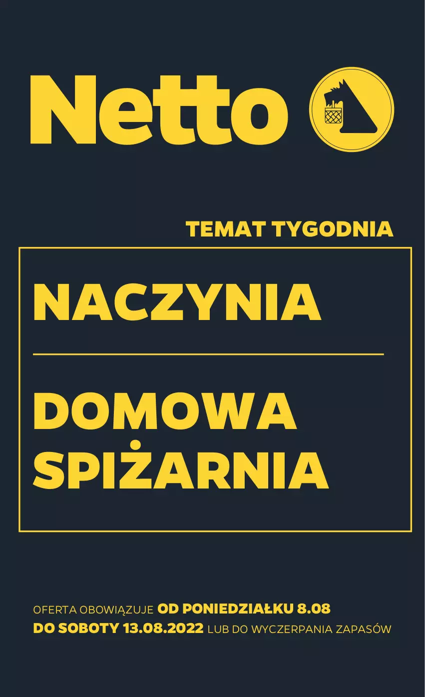 Gazetka promocyjna Netto - Akcesoria i dodatki - ważna 08.08 do 13.08.2022 - strona 1