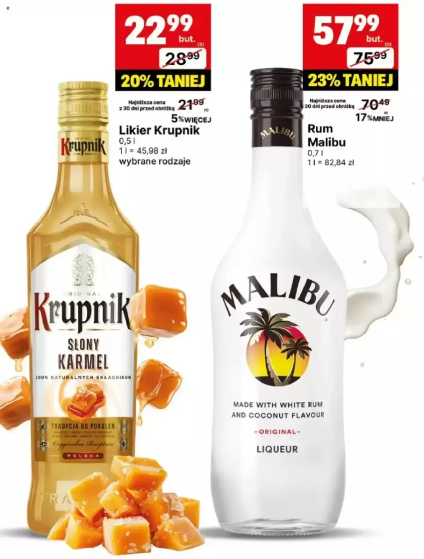 Gazetka promocyjna Delikatesy Centrum - ważna 07.03 do 16.03.2025 - strona 8 - produkty: Gin, Krupnik, Likier, Malibu, Rum
