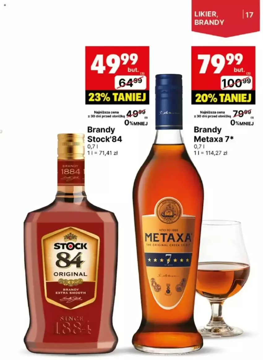 Gazetka promocyjna Delikatesy Centrum - ważna 07.03 do 16.03.2025 - strona 9 - produkty: Brandy, Metaxa, Stock