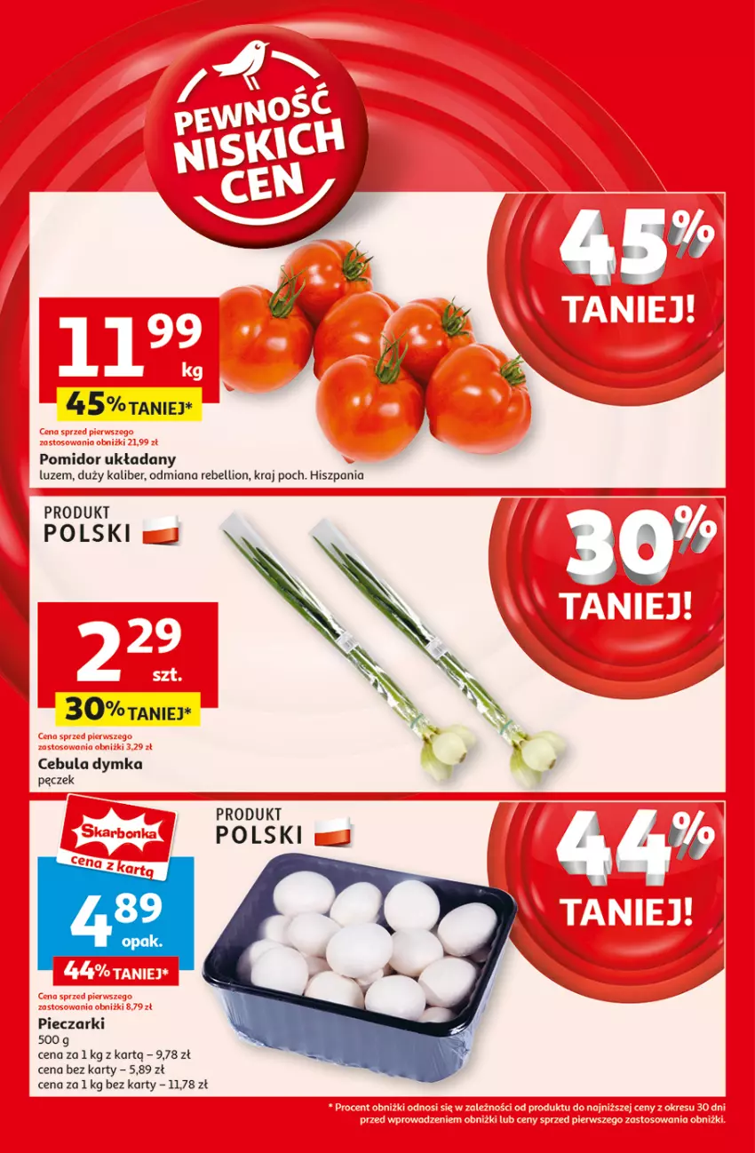 Gazetka promocyjna Auchan - Pewność Niskich Cen Moje - ważna 30.01 do 05.02.2025 - strona 5 - produkty: Bell, Cebula, Lion, Piec