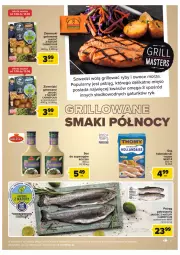 Gazetka promocyjna Carrefour - Gazetka Łomża grilluje ze smakiem - Gazetka - ważna od 18.06 do 18.06.2022 - strona 7 - produkty: Ziemniaki, Owoce morza, Pstrąg, Owoce, Grill, Omega-3, Mięso