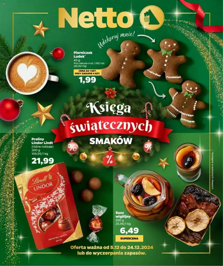 Gazetka promocyjna Netto - ważna 05.12 do 24.12.2024 - strona 1 - produkty: Praliny