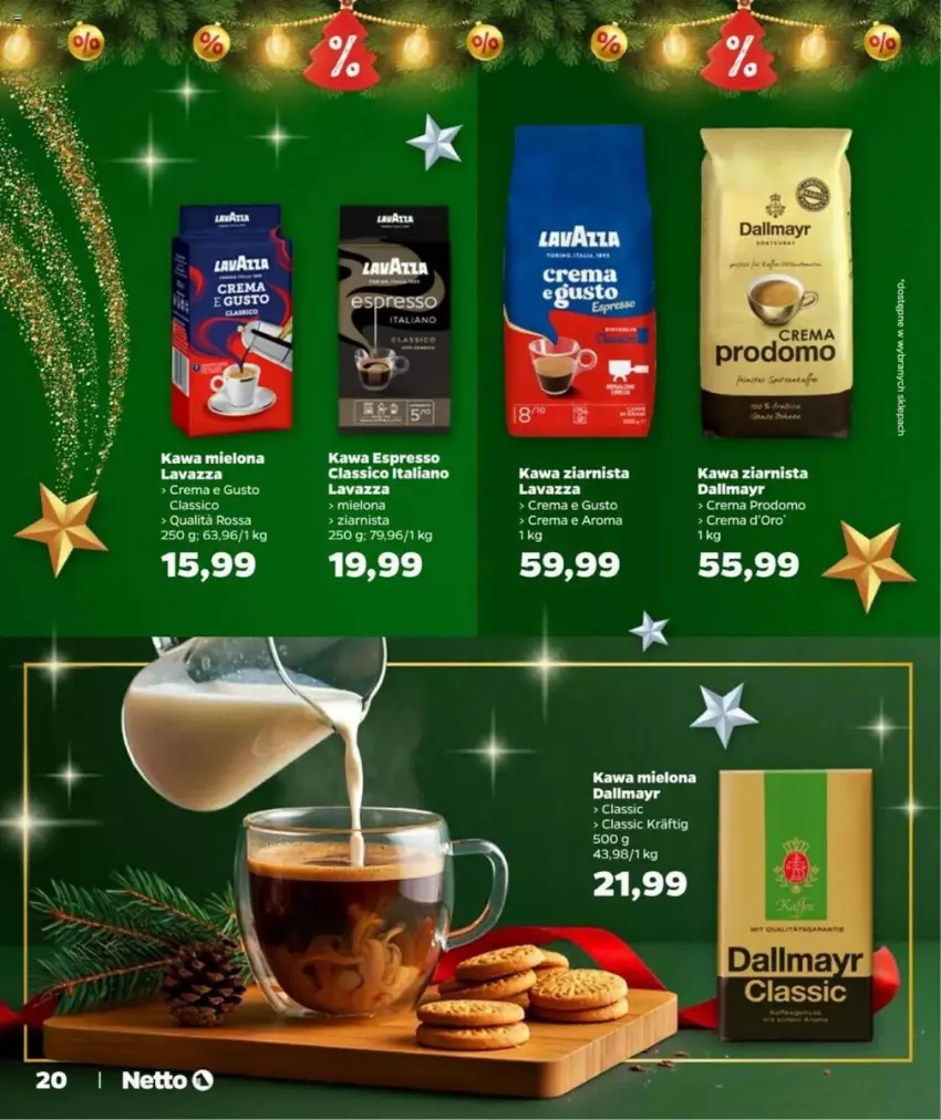 Gazetka promocyjna Netto - ważna 05.12 do 24.12.2024 - strona 13 - produkty: Dallmayr, Kawa, Kawa mielona, Kawa ziarnista, Lavazza, Taft