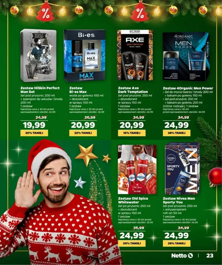 Gazetka promocyjna Netto - ważna 05.12 do 24.12.2024 - strona 16 - produkty: Antyperspirant, Balsam po goleniu, Dezodorant, Szampon, Woda, Woda po goleniu