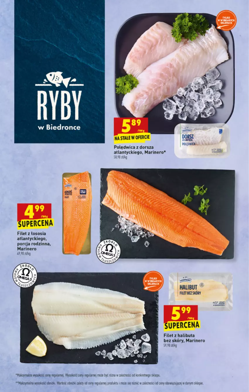 Gazetka promocyjna Biedronka - W tym tygodniu - ważna 10.01 do 15.01.2022 - strona 21 - produkty: Dorsz, Halibut, Kret, Polędwica, Por, Sok, Sos