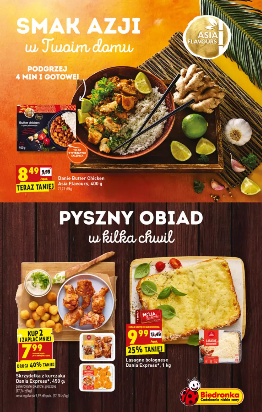 Gazetka promocyjna Biedronka - W tym tygodniu - ważna 10.01 do 15.01.2022 - strona 29 - produkty: Kurczak, Lasagne, Piec, Skrzydełka z kurczaka