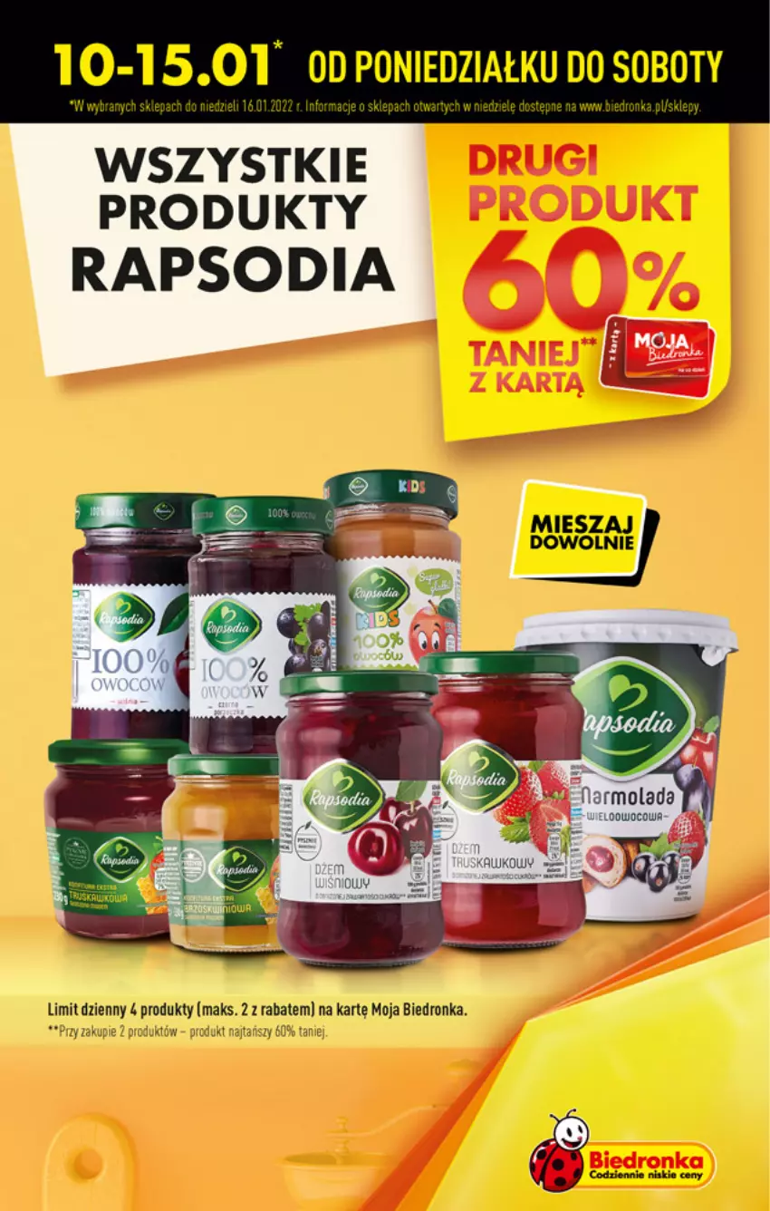 Gazetka promocyjna Biedronka - W tym tygodniu - ważna 10.01 do 15.01.2022 - strona 7 - produkty: Mola