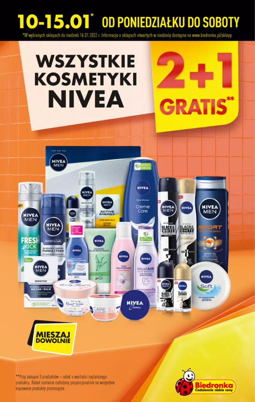 Gazetka promocyjna Biedronka - W tym tygodniu - ważna 10.01 do 15.01.2022 - strona 9 - produkty: Bianka, Nivea