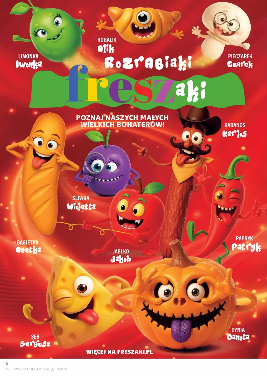 Gazetka promocyjna Kaufland - Gazetka tygodnia - ważna 23.07 do 29.07.2026 - strona 6 - produkty: Bagietka, Kabanos, Limonka, Piec, Rogal, Ser