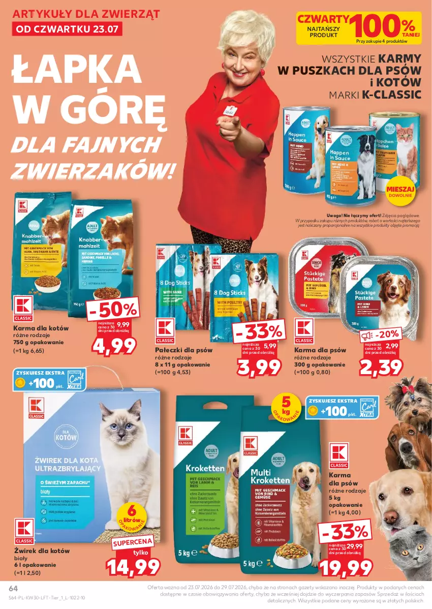 Gazetka promocyjna Kaufland - Gazetka tygodnia - ważna 23.07 do 29.07.2026 - strona 64 - produkty: Fa, Por, Waga