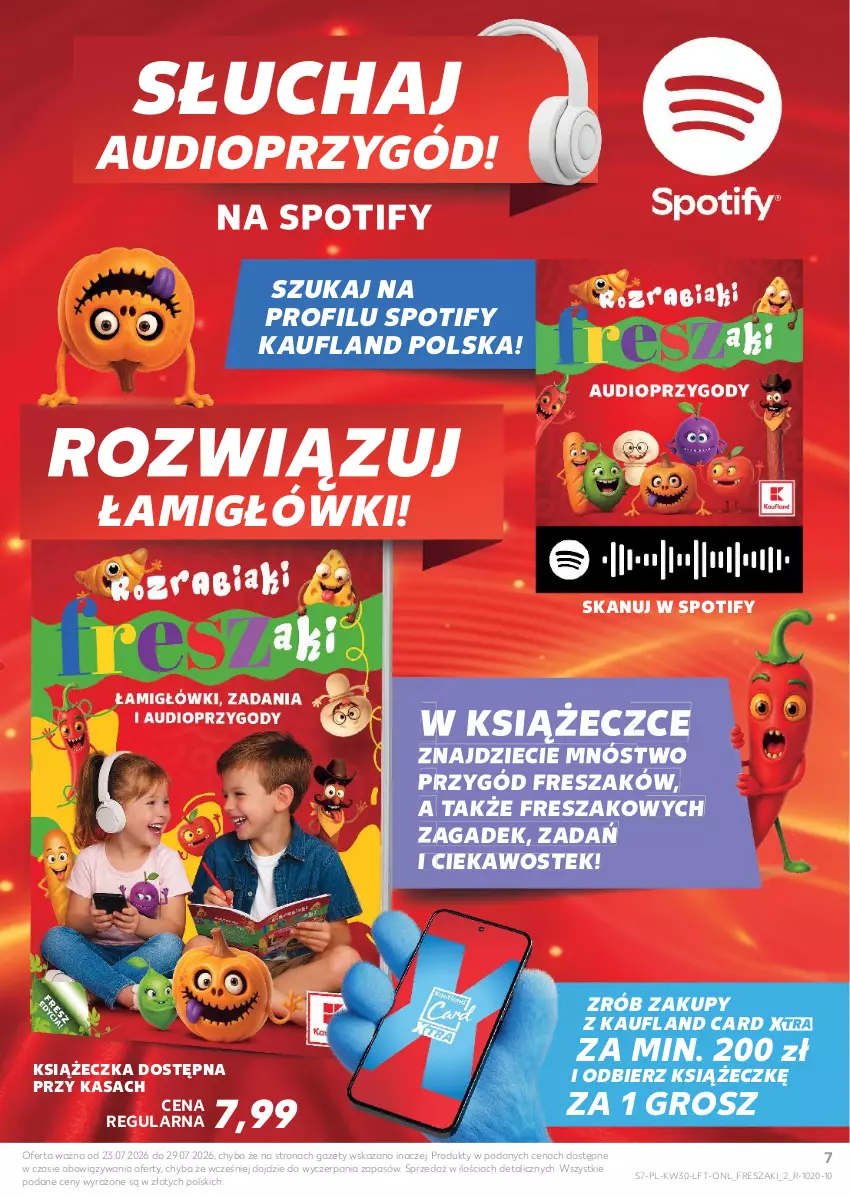 Gazetka promocyjna Kaufland - Gazetka tygodnia - ważna 23.07 do 29.07.2026 - strona 7 - produkty: Dzieci, Stek