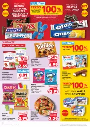 Gazetka promocyjna Kaufland - Gazetka tygodnia - Gazetka - ważna od 29.07 do 29.07.2026 - strona 50 - produkty: Ciastka, Por, Cukier, Milky Way, Bounty, Twix, Snickers, Wawel, Wafle, Dres, Tonik, Mars, Galaretki, Toffifee, Baton, Knoppers, Cukierki, Bomboniera, Waga, Gala, Haribo, Oreo, Kinder